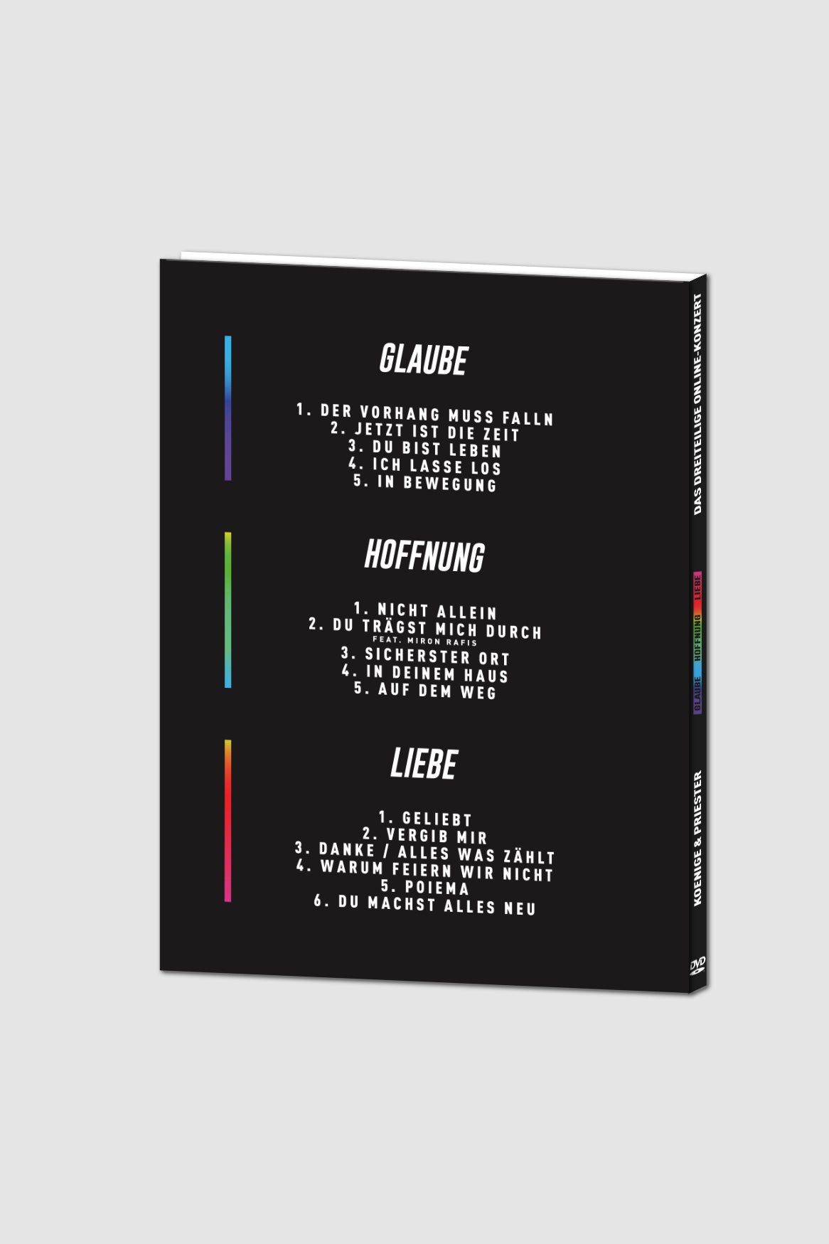 Das dreiteilige Online Konzert (DVD + online Zugang)