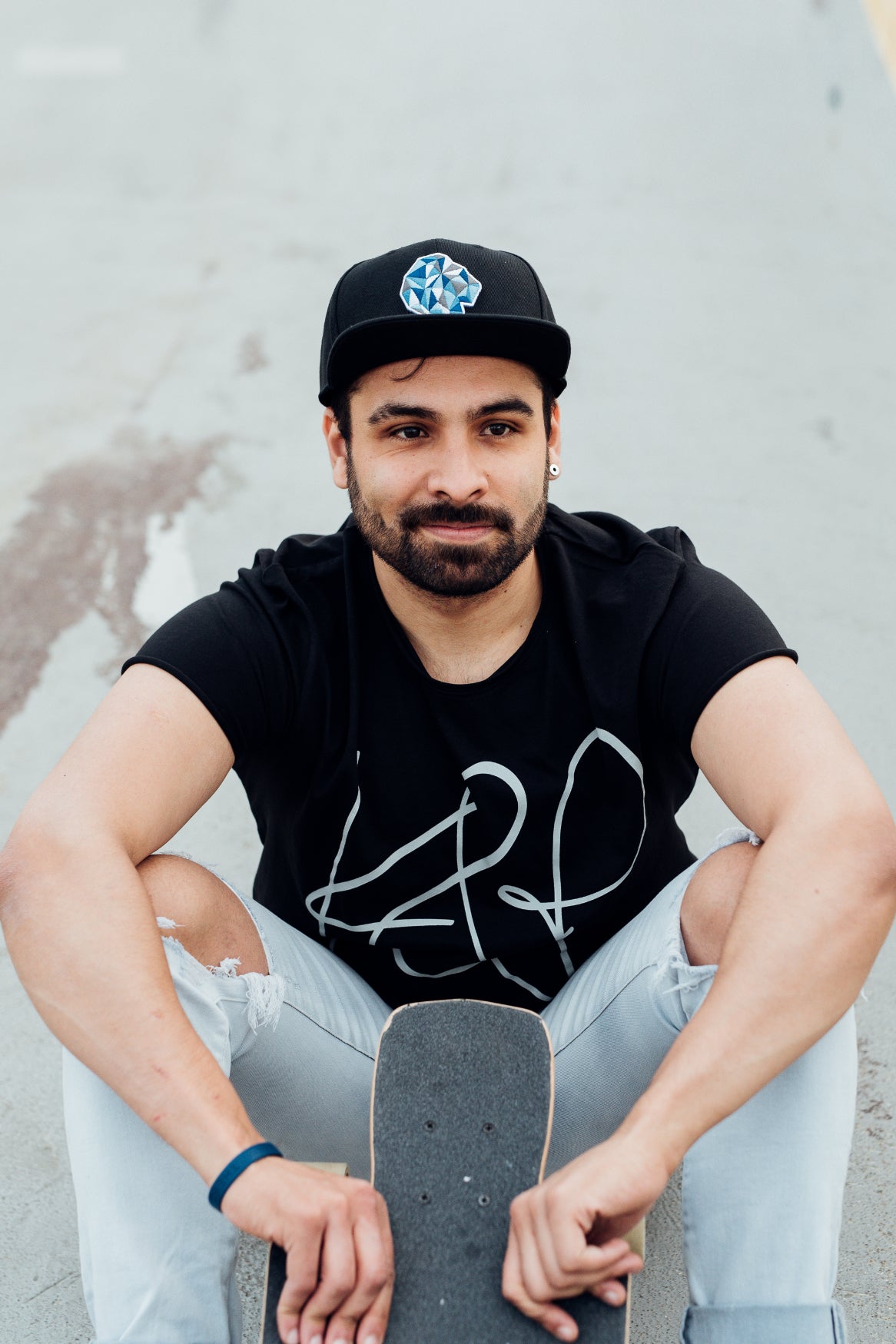 Koenige & Priester - Snapback - Cap (Blue Logo)